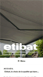 Mobile Screenshot of etibat.be